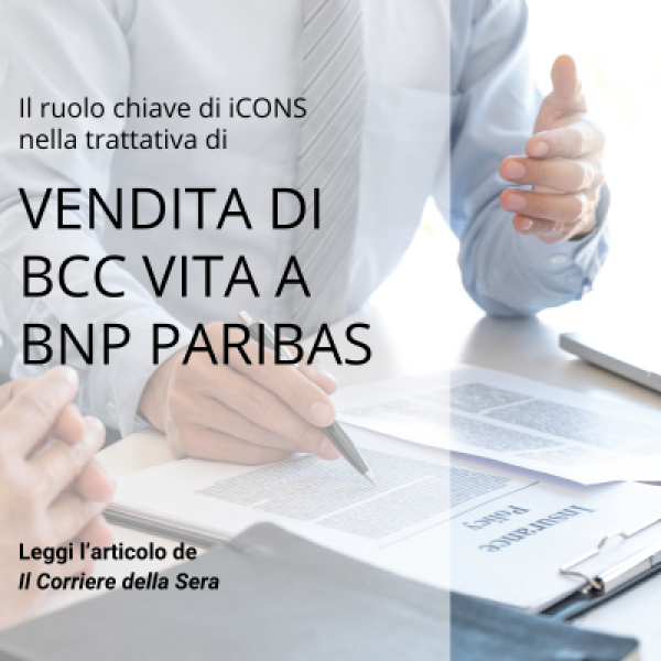 iCONS menzionata su Il Corriere della Sera